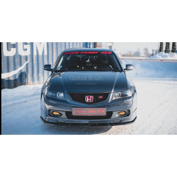 ホンダ アコード ユーロR CL フロント リップ スポイラー V2 / ( ディフューザー スプリッター スポイラーエアロ バンパー フェンダー)