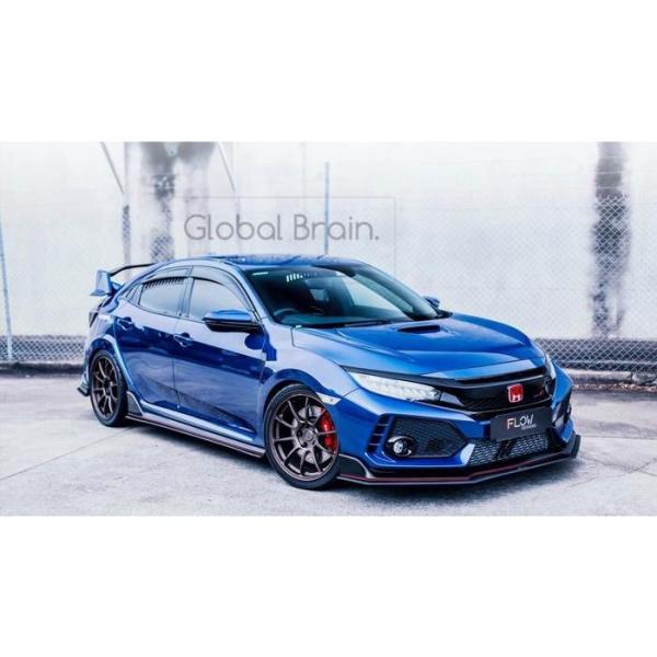 ホンダ シビック タイプR FK8 フル リップスプリッター ４点セット