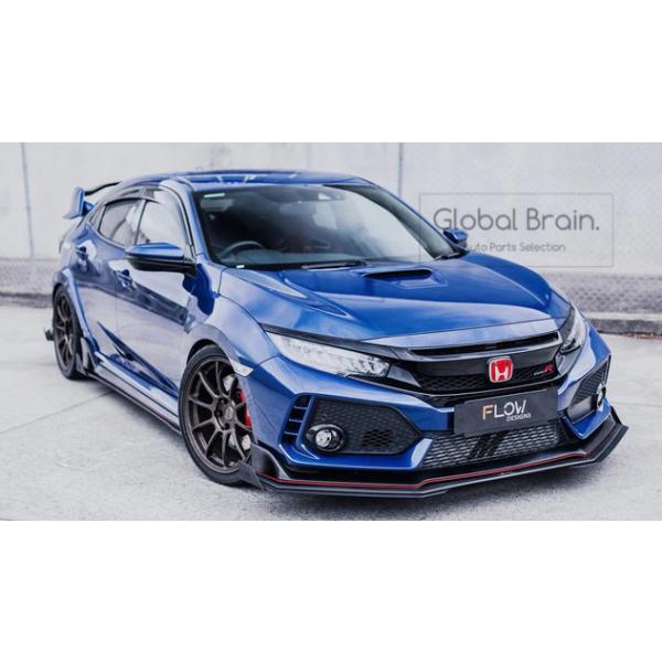 ホンダ シビック タイプR FK8 フロント リップ スプリッター用 ウィングレット