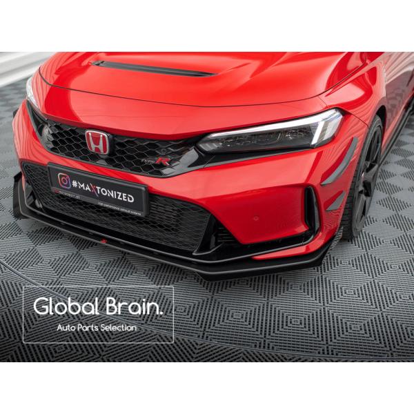 ホンダシビック タイプR FL5 フロント リップ スポイラー+ウィングレット レーシング_2