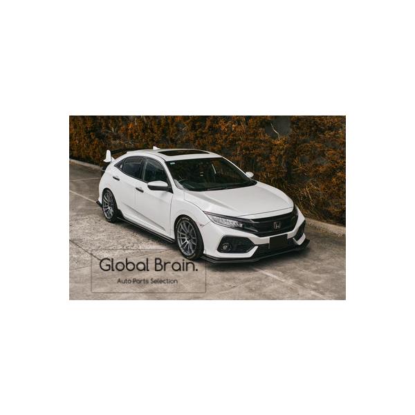 ホンダ シビック FK7 フロント リップ スプリッター用 エクステンション