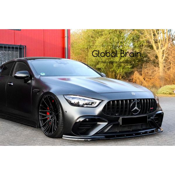 2022-2024 メルセデスＡＭＧ GT 4ドアクーペ 63 フロント リップ スポイラー