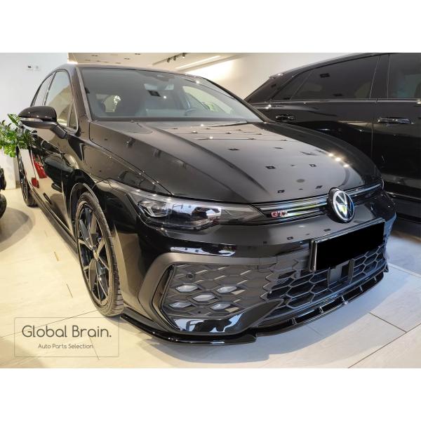 フォルクスワーゲン ゴルフ8 GTI 後期/ 8.5 GTI フロント リップ スポイラー V1 / ( ディフューザー スプリッター スポイラーエアロ バンパー フェンダー) 38,545円