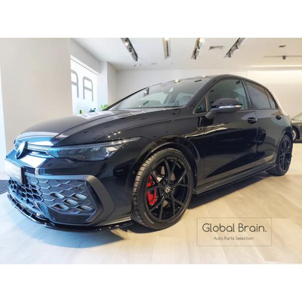 フォルクスワーゲン ゴルフ8 GTI 後期 8.5 GTI サイド スカート カバー スポイラー V2 / ( ディフューザー スプリッター スポイラーエアロ バンパー フェンダー)