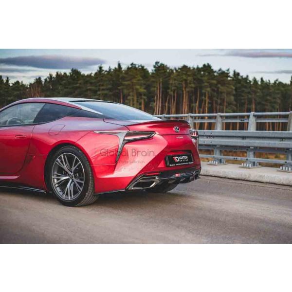 レクサス LC500 リア サイド スプリッター スパッツ スポイラー