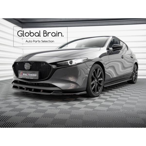 マツダ3 MAZDA3 ファストバック サイド スカート カバー スポイラー / ( ディフューザー スプリッター スポイラーエアロ バンパー フェンダー) 33,735円