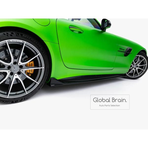 メルセデス AMG GT R 後期 C190 サイド スカート ディフューザー_4