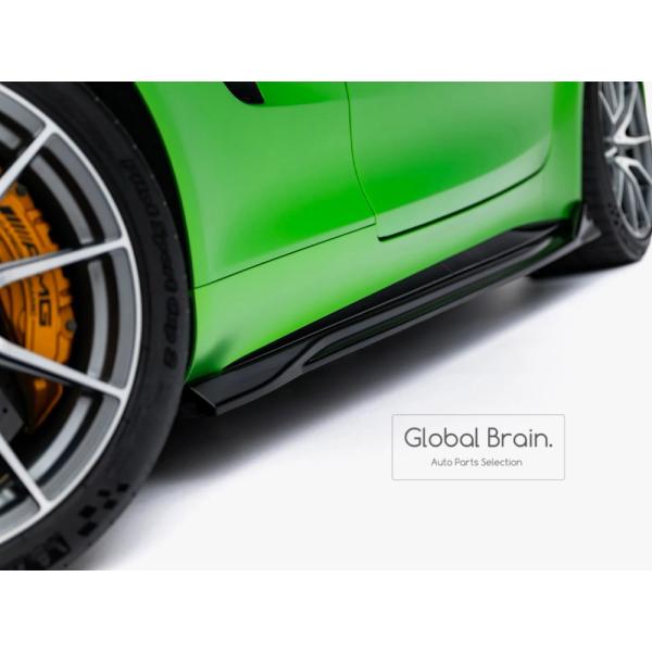 メルセデス AMG GT R 後期 C190 サイド スカート ディフューザー_5