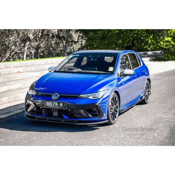 フォルクスワーゲン ゴルフ 8.5 R フロント リップ スプリッター用 エクステンション