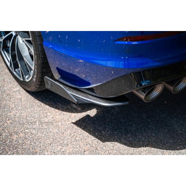 フォルクスワーゲン ゴルフ 8.5 R リア サイド スパッツ スプリッター用 ウィングレット