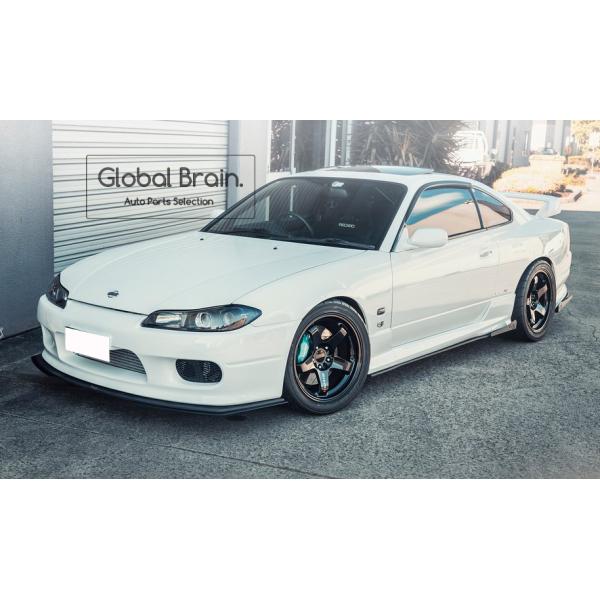日産 シルビア S15/ 200SX スペックS フロント スプリッター用 エクステンション