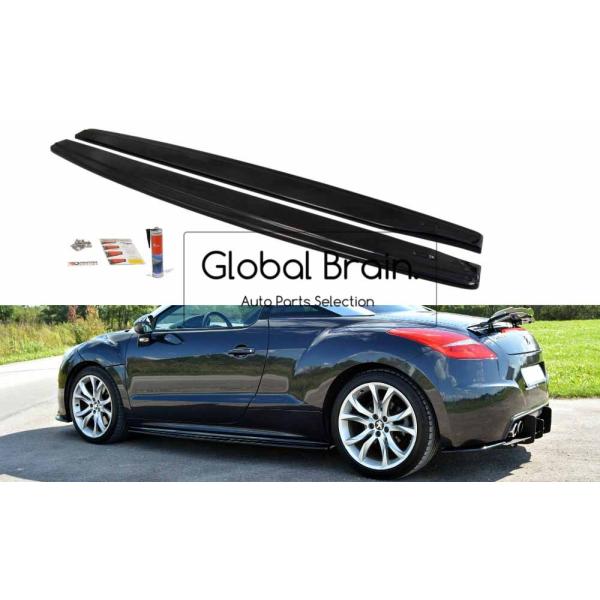 プジョー RCZ 前期 後期 サイド スカート カバー スポイラー_2