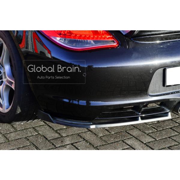 2009-2013 ポルシェ 987 ケイマン リア スプリッター スパッツ+ ウィングレット