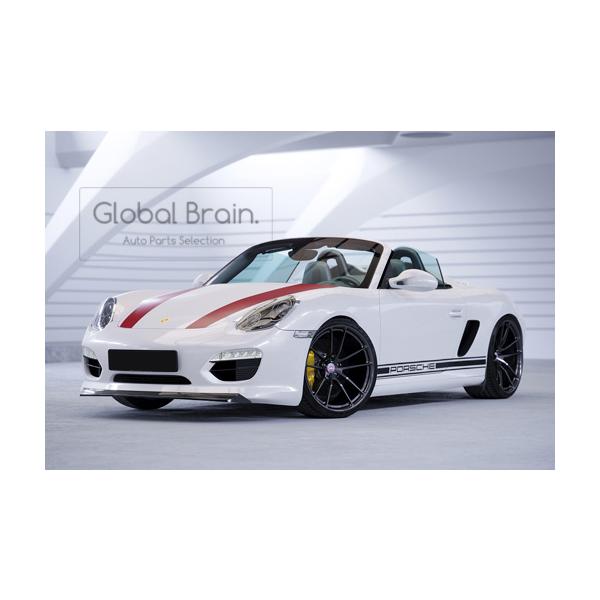 2009-2013 ポルシェ 987 ボクスター 後期 フロント リップ スポイラー