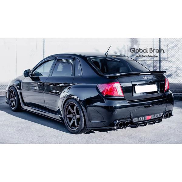 スバル インプレッサ WRX STI GVB GVF 後期 サイド スカート スプリッター スポイラー / ( ディフューザー スプリッター スポイラーエアロ バンパー フェンダー)
