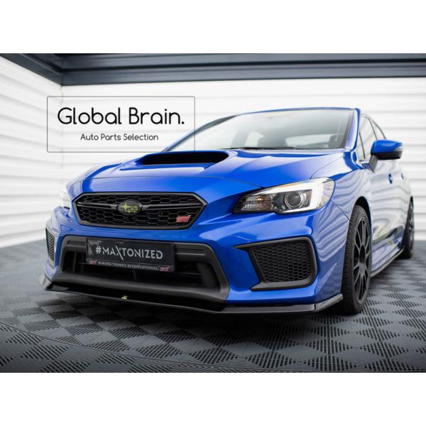 スバル WRX STI VAB 後期 フロント スプリッター スポイラー V.1 / ( ディフューザー スプリッター スポイラーエアロ バンパー フェンダー) 34,385円