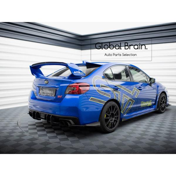 スバル WRX STI VAB リア サイド スプリッター スパッツ + ウィングレット レーシング