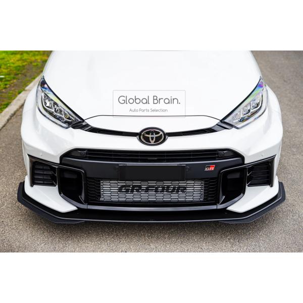 トヨタ GR ヤリス 後期 フロント リップ スプリッター用 エクステンション