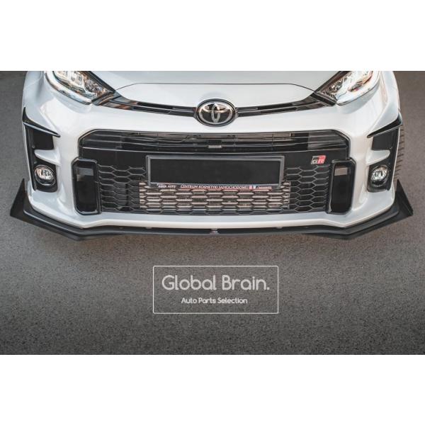 トヨタ GR Yaris ヤリス フロント リップ スポイラー＋ウィングレット レーシング_1