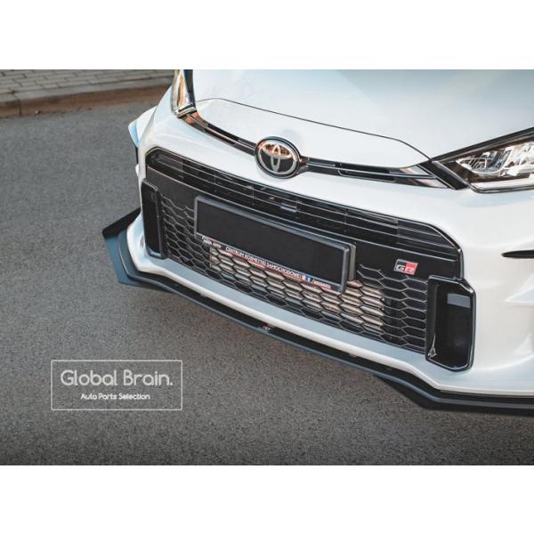 トヨタ GR Yaris ヤリス フロント リップ スポイラー＋ウィングレット レーシング_2