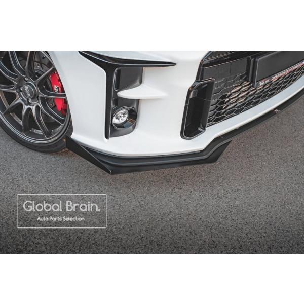 トヨタ GR Yaris ヤリス フロント リップ スポイラー＋ウィングレット レーシング_3