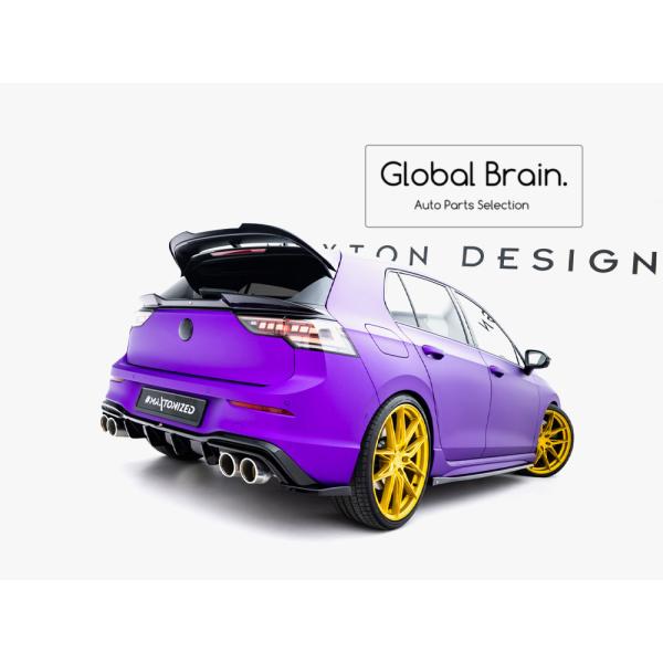 フォルクスワーゲン ゴルフ8 R 後期 リア サイド スプリッター スパッツ V6 / ( ディフューザー スプリッター スポイラーエアロ バンパー フェンダー) 23,288円