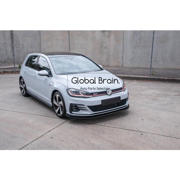 フォルクスワーゲン ゴルフ 7.5 GTI 後期 サイド スカート カバー スポイラー / ( ディフューザー スプリッター スポイラーエアロ バンパー フェンダー)