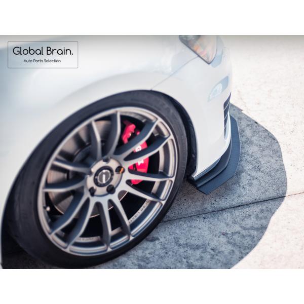 フォルクスワーゲン ゴルフ7 GTI 前期 フロント スプリッター エクステンション
