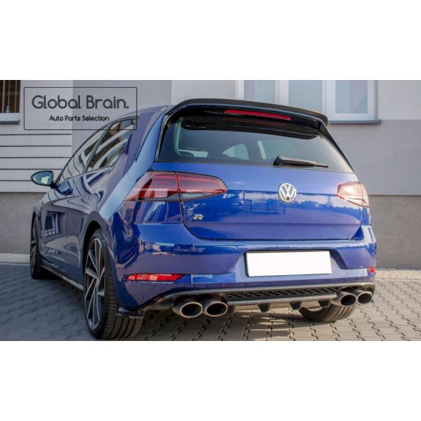 フォルクスワーゲン ゴルフ 7.5 R/ GTI 後期 リア ルーフ スポイラー Ver.1