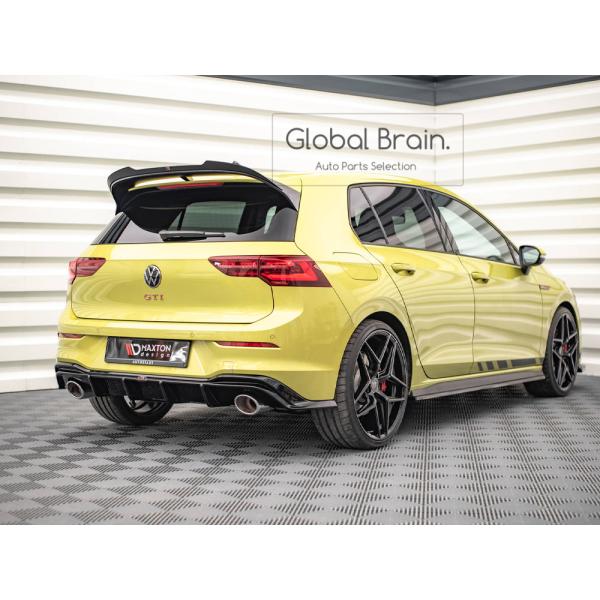 フォルクスワーゲン ゴルフ 8 GTI クラブスポーツ リア ディフューザー スポイラー