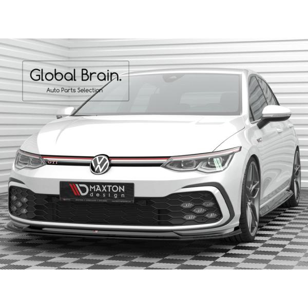 フォルクスワーゲン ゴルフ 8 GTI フロント リップ スポイラー V6
