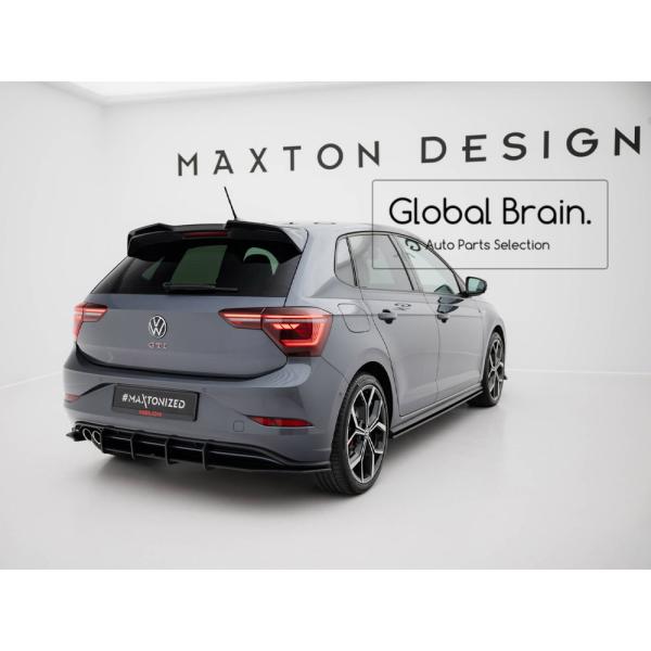 フォルクスワーゲン ポロ 2G 後期 GTI リア ディフューザー フィン レーシング