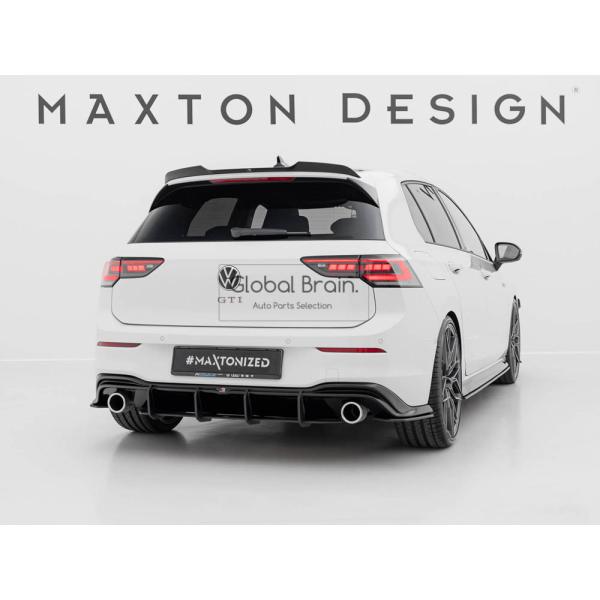 フォルクスワーゲン ゴルフ8 GTI リア センター ディフューザー フィン V4 レーシング / ( ディフューザー スプリッター スポイラーエアロ バンパー フェンダー) 48,800円
