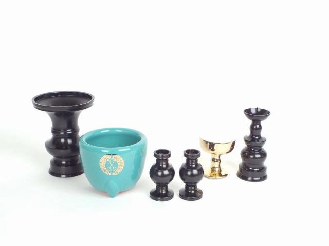 西本願寺用（真宗・西）仏具セット中　簡易型