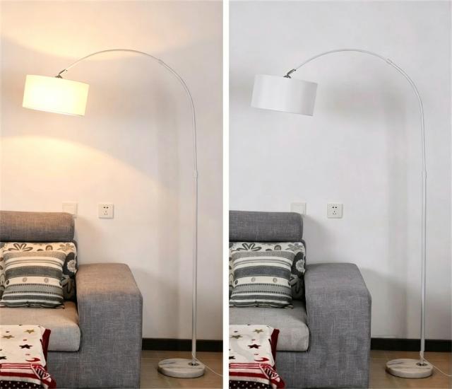 【2年保証】フロアランプ おしゃれ LED 電球付き リモコン付き 調光調色 間接照明 フロアライト フロアスタンド スタンドライト ナイトライト 優しい かわいい 床置き 書斎 リビング 和風 北欧 モダン インテリア カフェ風 新生活_13