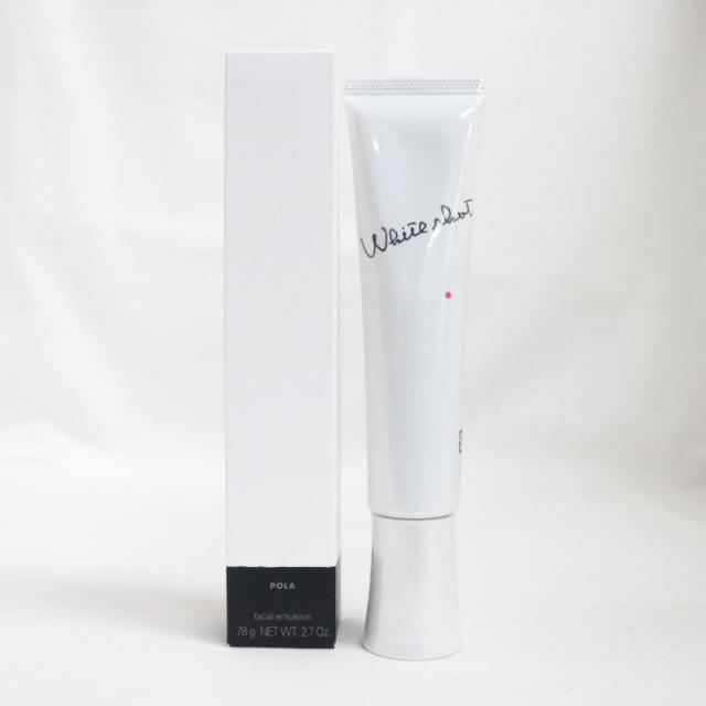 POLA ホワイトショット MX 78g 薬用美白乳液 医薬部外品 シミ予防 保湿 透明感 ジェルミルク PCE-DP配合 　数量限定！V3ファンデーションサンプルプレゼント中_2