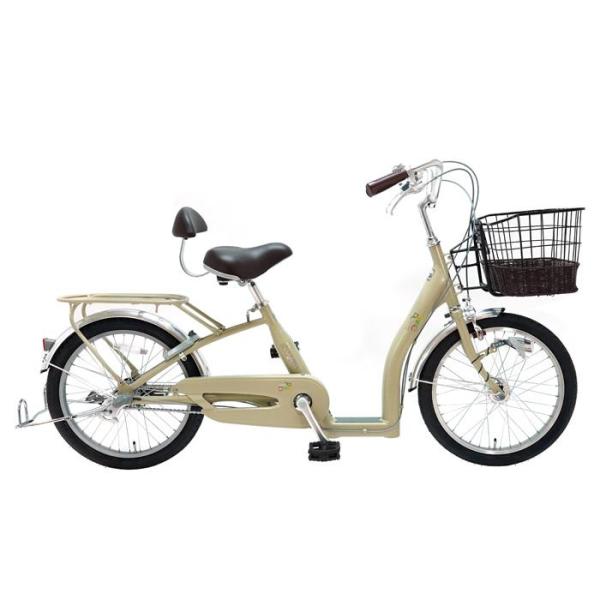 シニアサイクル　こげーる nolasse203  マットブルー ／ マットベージュ_2