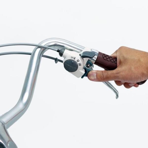 シニアサイクル　こげーる nolasse203  マットブルー ／ マットベージュ_5