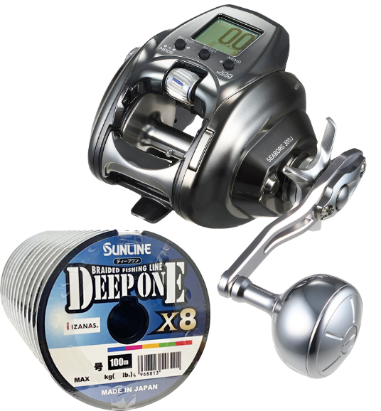 ダイワ 26 シーボーグ 300J (右巻) PEライン4号300mセット (サンライン ディープワンX8) 電動リールに糸を巻いてお届けします daiwa
