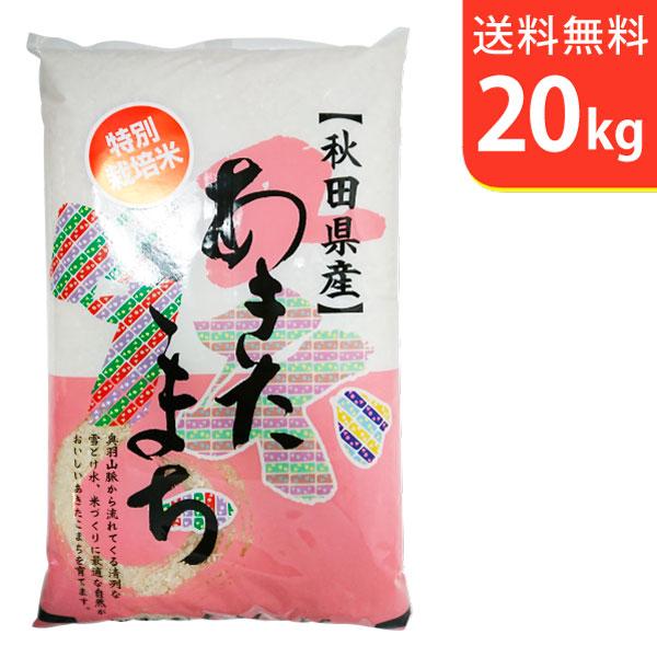 【送料無料(北海道・九州・沖縄除く)】令和7年産 【特別栽培米】  秋田県仙北産あきたこまち 20kg