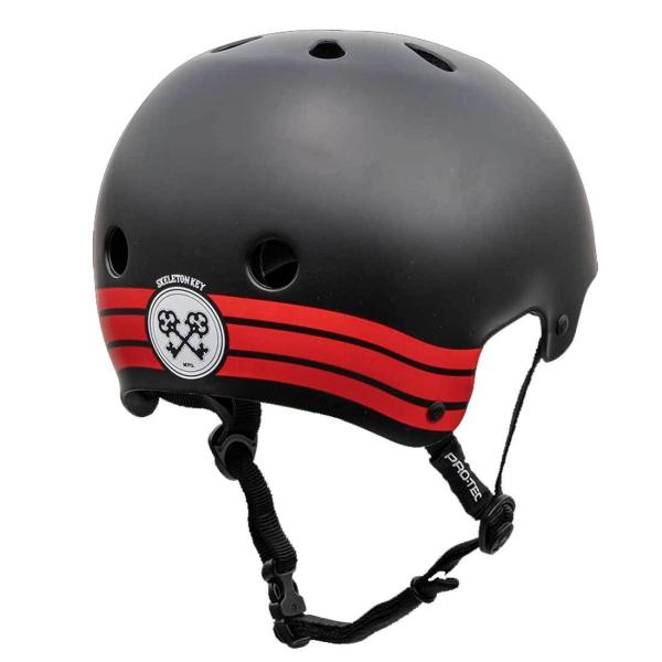 PRO-TEC OLD SCHOOL SKATE RED LINE 自転車 スポーツ スケートボード ヘルメット メンズ レディース ジュニア