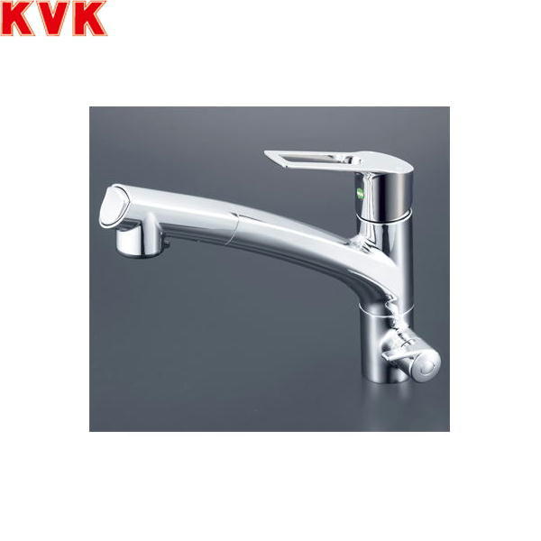KM5061NSCEC KVK浄水器付シングルレバー式シャワー付混合水栓 Z38450付 送料無料 44,600円