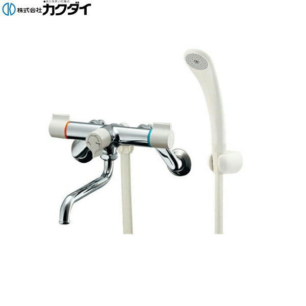 139-016 カクダイ KAKUDAI 2ハンドルシャワー混合栓 一般地仕様 一時止水 送料無料