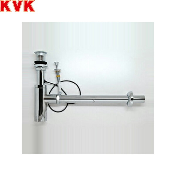 VR701PA-W KVK壁排水ボトルトラップ φ41用 オーバーフロー付 送料無料 42,727円