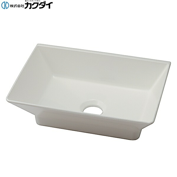 265-002V-W カクダイ KAKUDAI 置型手洗器 送料無料 9,005円