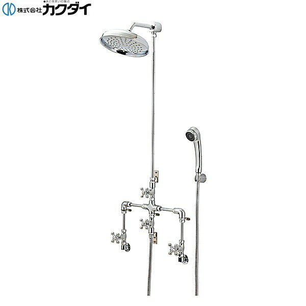 139-100 カクダイ KAKUDAI オーバーヘッドシャワー混合栓 送料無料 42,172円
