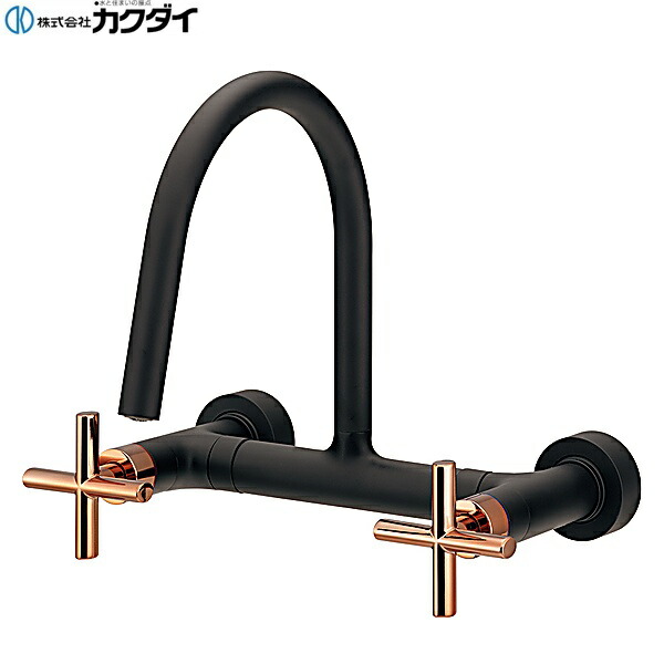 124-212-BR カクダイ KAKUDAI 2ハンドル混合栓 送料無料 27,507円
