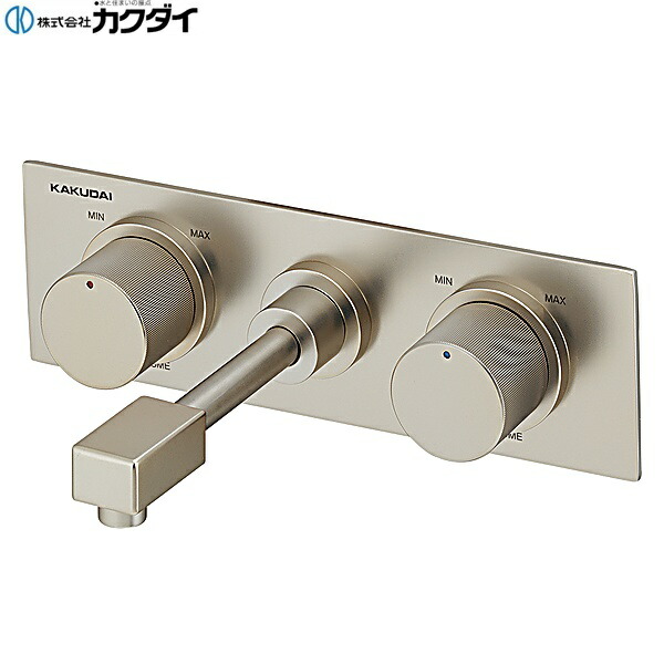 129-100A-MN カクダイ KAKUDAI 壁ユニット混合栓 送料無料 31,205円