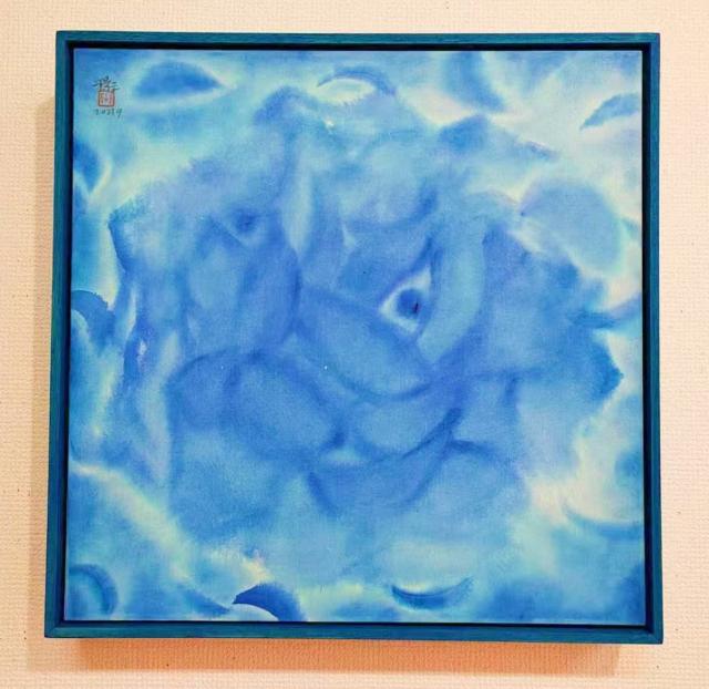 楊平 Whisper 12 38x38cm 現代紙本水墨 2023