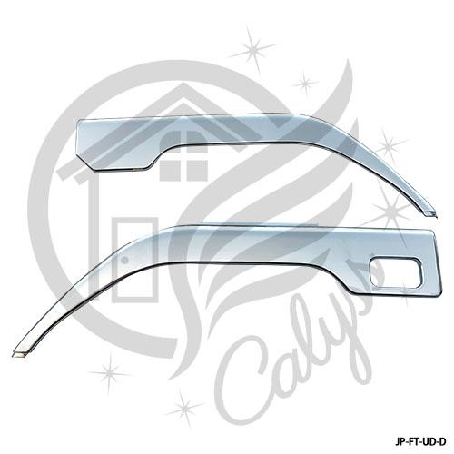 三菱ふそう NEWキャンター メッキ フェンダー ワイド 標準低床用 ニューキャンター 左右セット